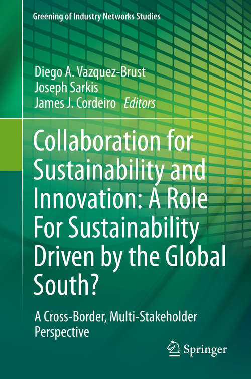 Book cover of Collaboration for Sustainability and Innovation: A Role For Sustainability Driven by the Global South?