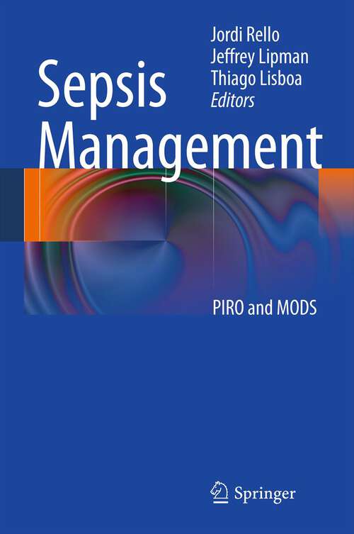 Book cover of Sepsis Management