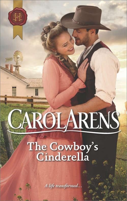 Book cover of The Cowboy's Cinderella