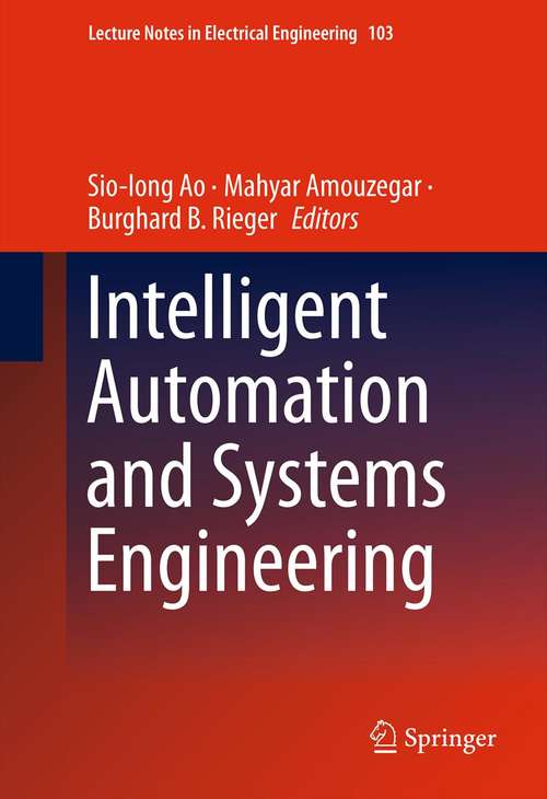 Intelligent Automation and Systems Engineering