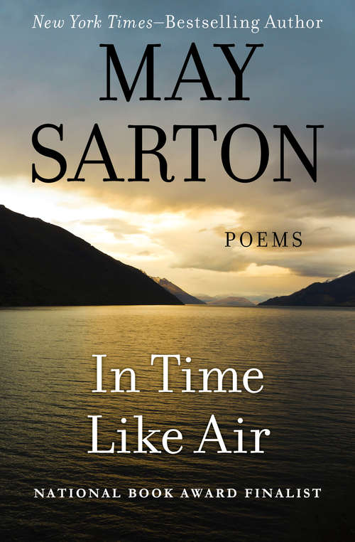 Book cover of In Time Like Air: Poems