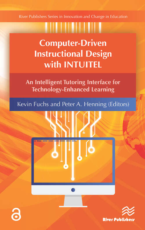 Book cover of Computer-Driven Instructional Design with INTUITEL
