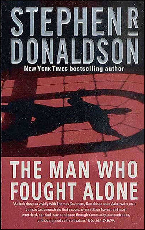 Book cover of The Man Who Fought Alone (Mick Axbrewder)