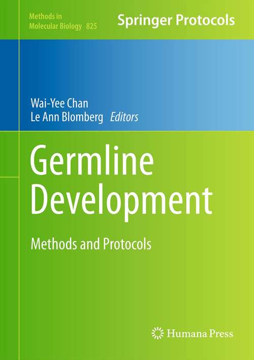 Book cover of Germline Development
