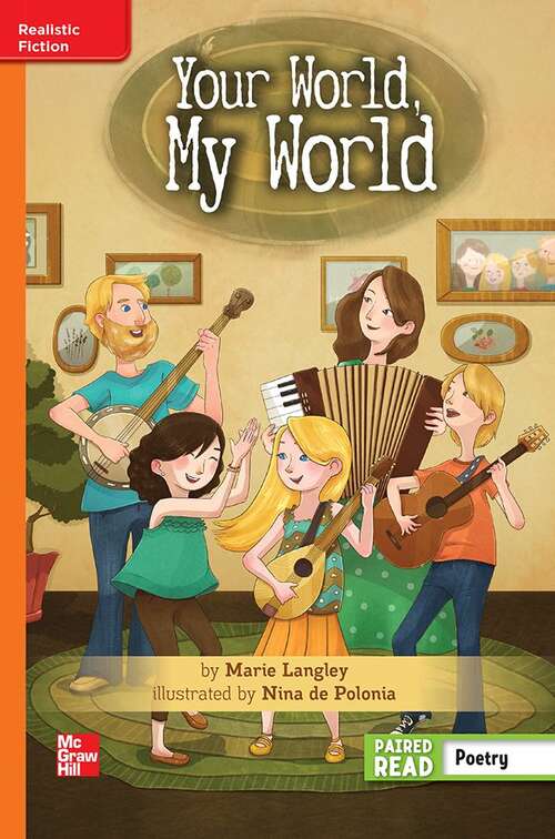 Book cover of Your World, My World [Approaching Level, Grade 5]