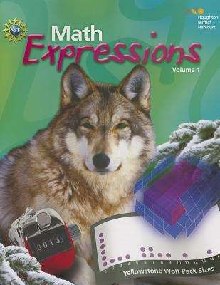 Book cover of Math Expressions [Grade 6], Volume 1