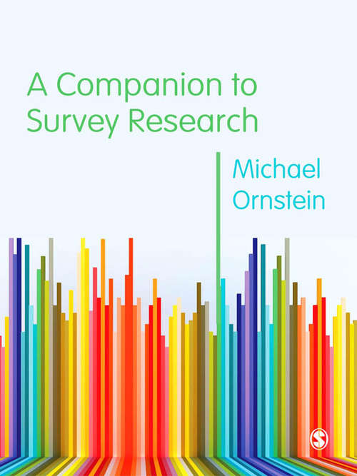 Book cover of A Companion to Survey Research