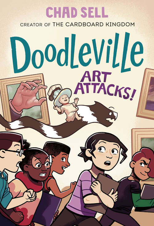 Book cover of Doodleville #2: Art Attacks! (Doodleville #2)