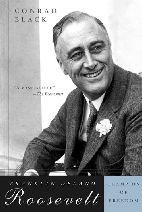Book cover of Franklin Delano Roosevelt: Champion of Freedom