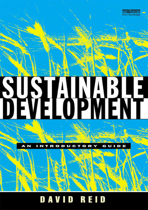 Sustainable Development: An Introductory Guide