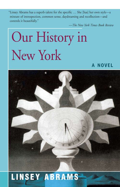 Book cover of Our History in New York: A Novel