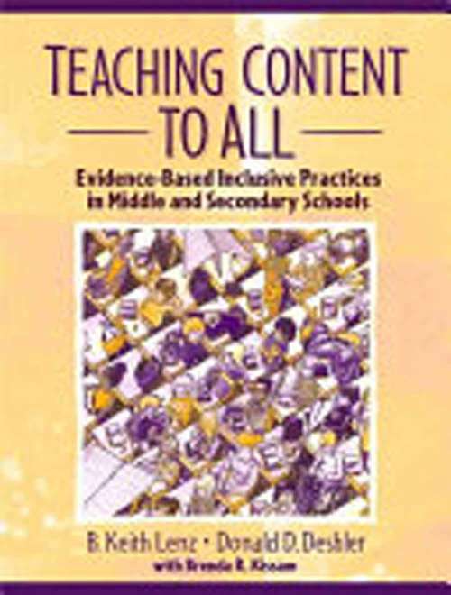 Teaching Content to All: Evidence-based Inclusive Practices in Middle and Secondary Schools