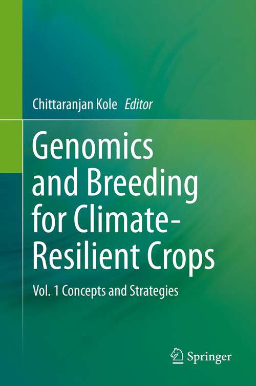 Book cover of Genomics and Breeding for Climate-Resilient Crops