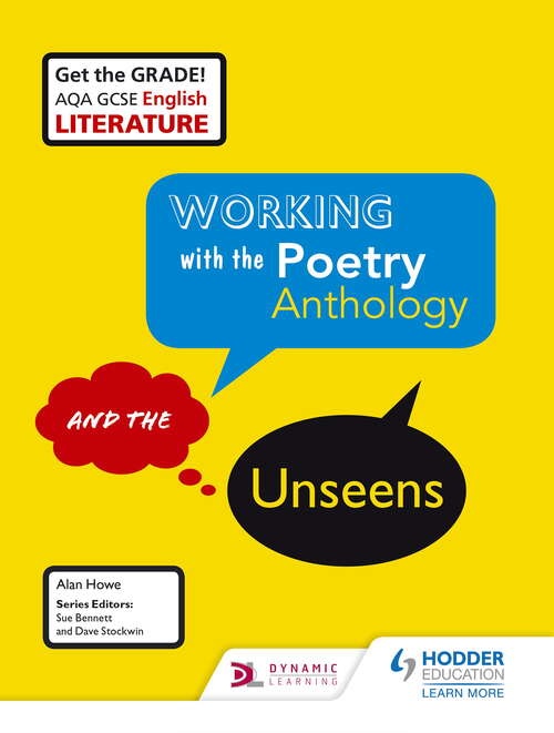 AQA GCSE English Literature Working with the Poetry Anthology and the Unseens