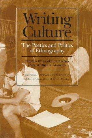 Book cover of Writing Culture