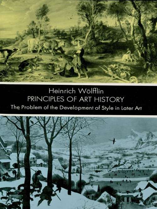 Book cover of Principles of Art History