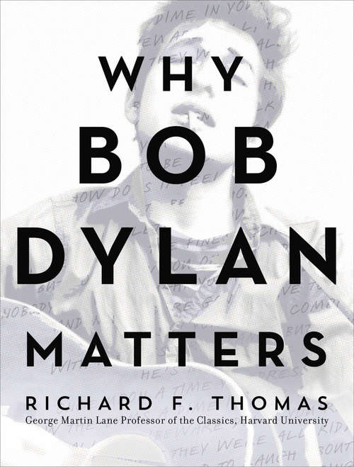 Book cover of Why Bob Dylan Matters