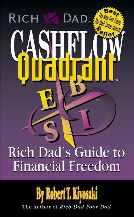 Book cover of Rich Dad's Cashflow Quadrant: Rich Dad's Guide to Financial Freedom