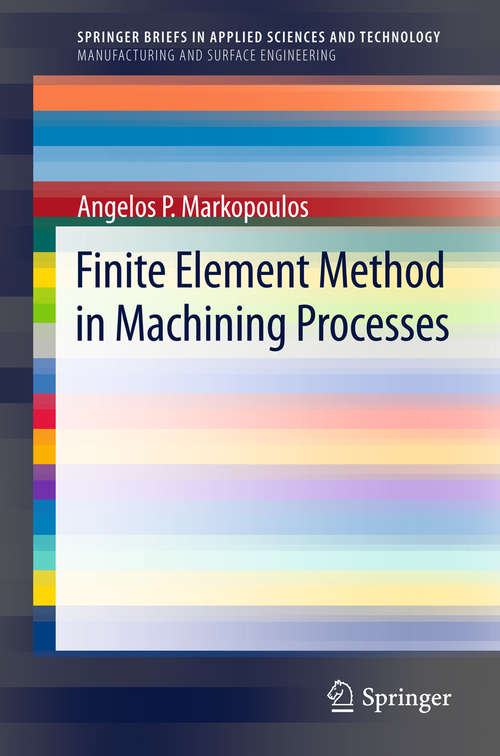 Book cover of Finite Element Method in Machining Processes
