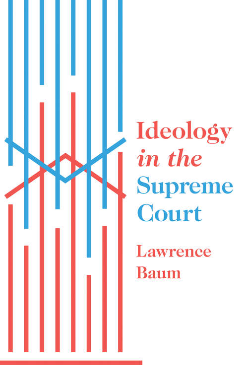 Book cover of Ideology in the Supreme Court
