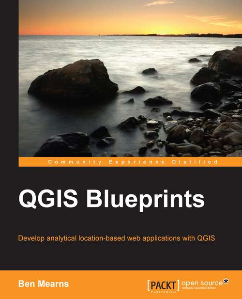 Book cover of QGIS Blueprints