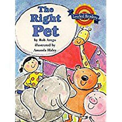 Book cover of The Right Pet [Grade 2]