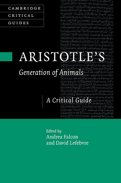 Cambridge Critical Guides: A Critical Guide (Cambridge Critical Guides)