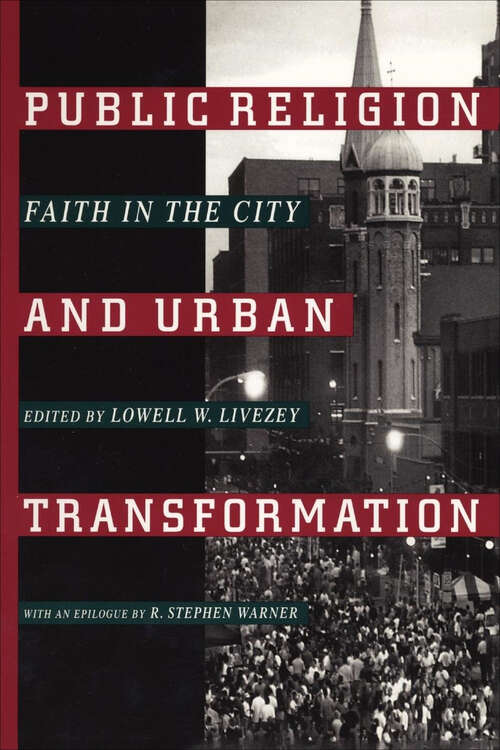 Book cover of Public Religion and Urban Transformation