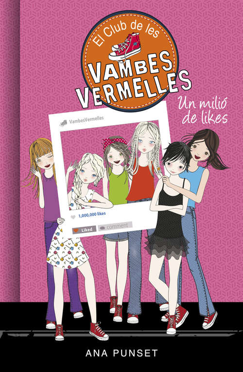 Book cover of Un milió de likes (El Club de les Vambes Vermelles #12)