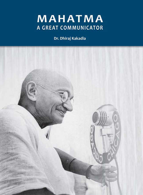 Book cover of Mahatma - a Great Communicator
