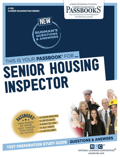 Book cover of Senior Housing Inspector: Passbooks Study Guide (Career Examination Series)