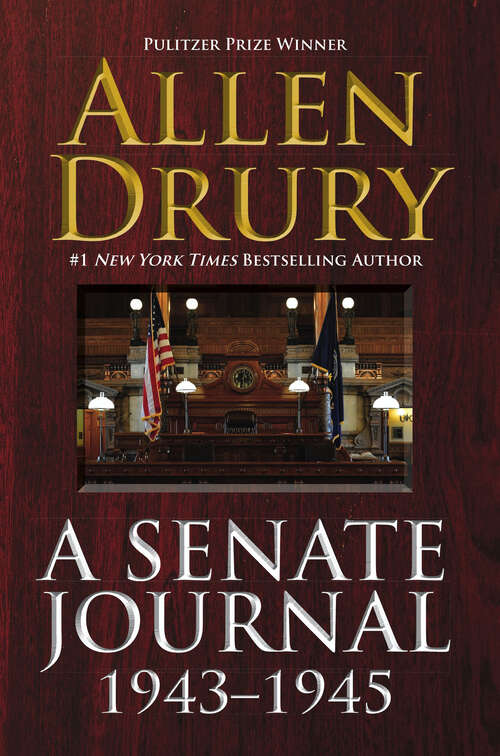 Book cover of A Senate Journal 1943-1945