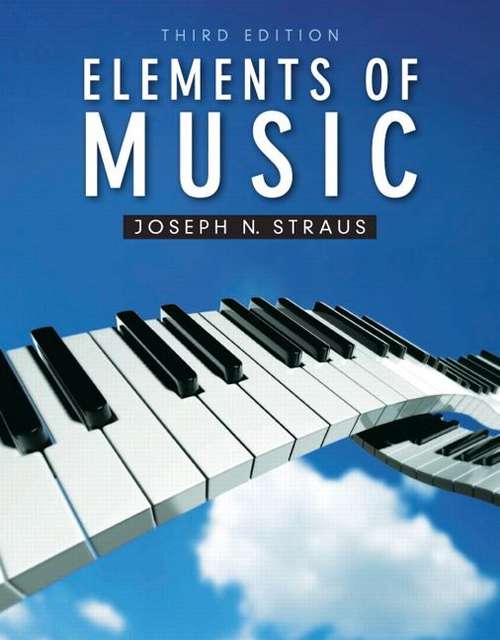 Book cover of Elements of Music (3rd Edition)