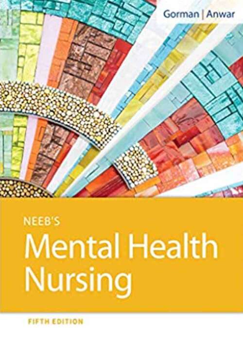 Book cover of Neeb's Mental Health Nursing (Fifth Edition)