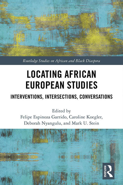 Cover image of Locating African European Studies