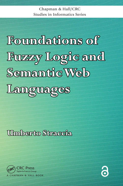 Book cover of Foundations of Fuzzy Logic and Semantic Web Languages (Open Access)