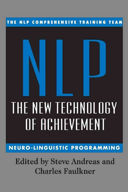 Book cover of NLP: The New Technology