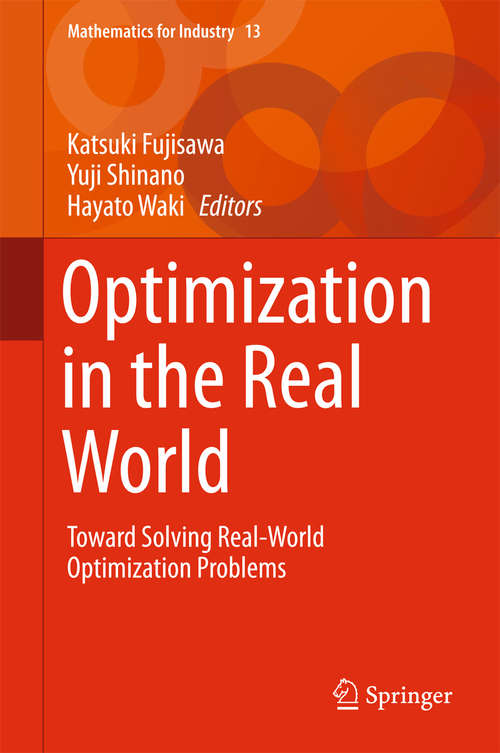 Book cover of Optimization in the Real World