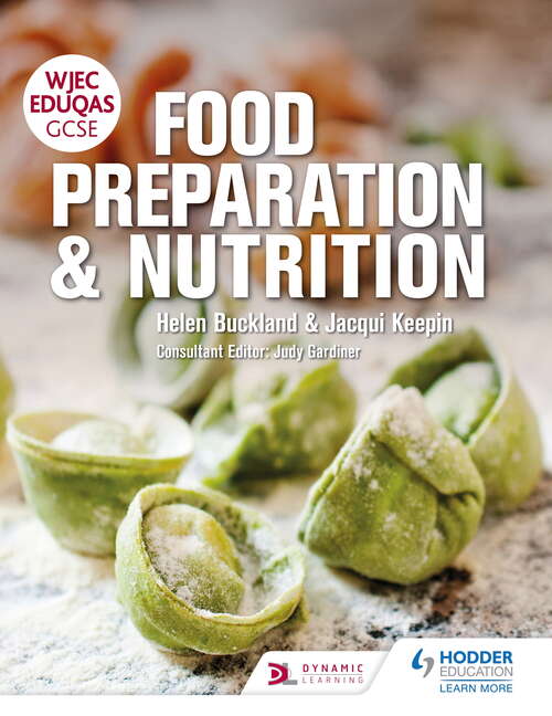 Book cover of WJEC EDUQAS GCSE Food Preparation and Nutrition