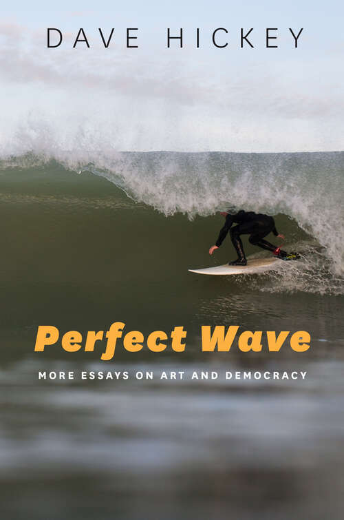 Book cover of Perfect Wave: More Essays on Art and Democracy