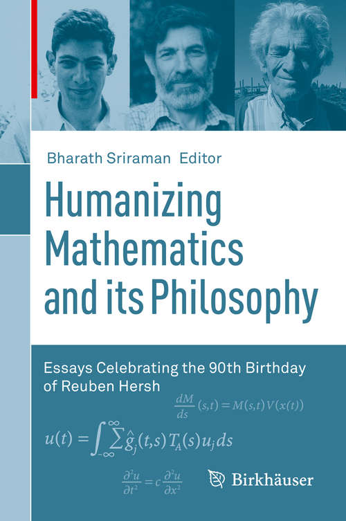 Book cover of Humanizing Mathematics and its Philosophy