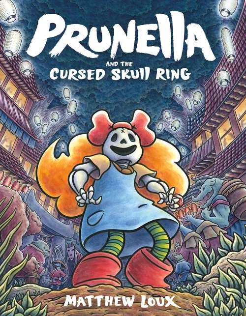 Book cover of Prunella and the Cursed Skull Ring