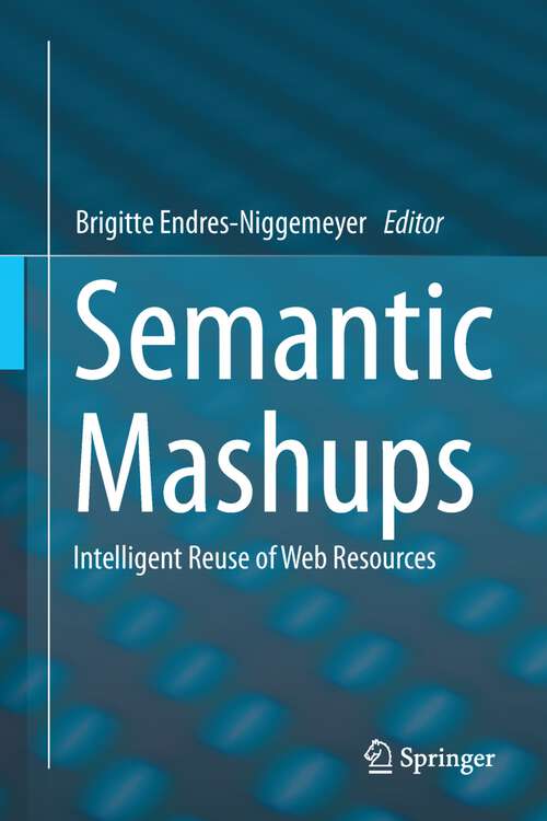 Book cover of Semantic Mashups