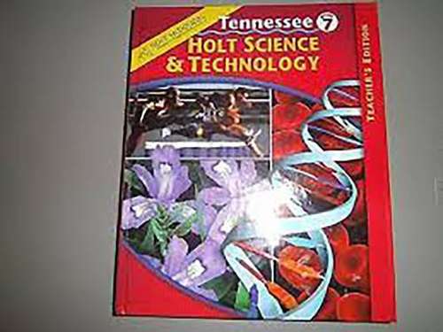 Book cover of Tennessee Holt Science & Technology, Grade 7