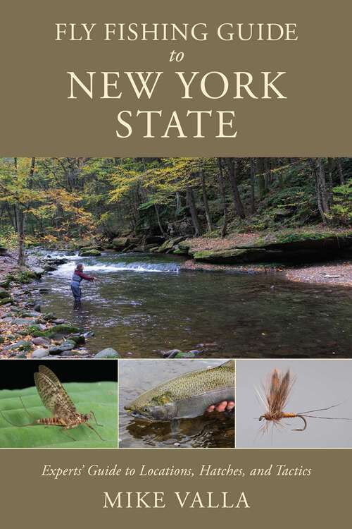 Book cover of Fly Fishing Guide to New York State: Experts' Guide to Locations, Hatches, and Tactics