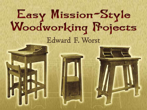 Book cover of Easy Mission-Style Woodworking Projects