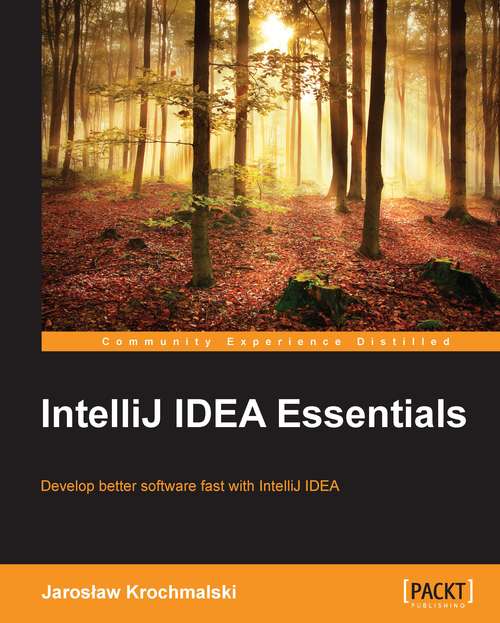 Book cover of IntelliJ IDEA Essentials