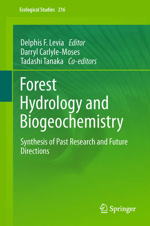 Book cover of Forest Hydrology and Biogeochemistry