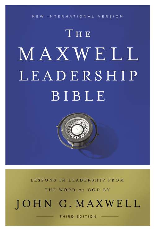Book cover of The Maxwell Leadership Bible: New International Version (3)