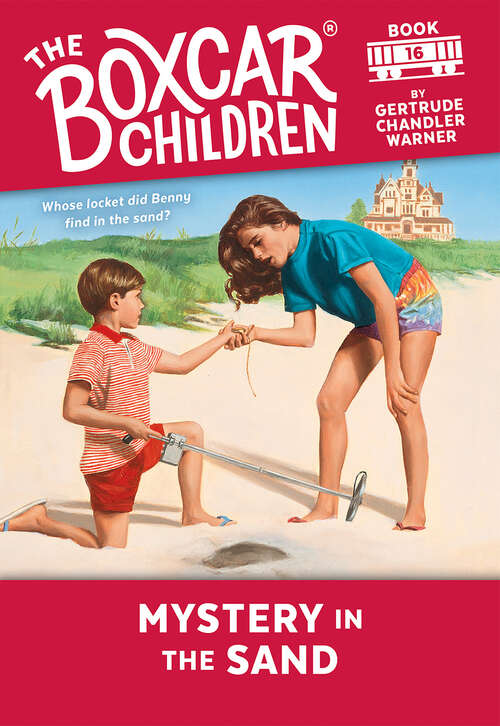 Book cover of Mystery in the Sand (The Boxcar Children Mysteries #16)
